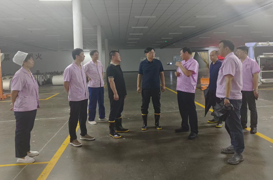 集團(tuán)黨委書記、董事長(zhǎng)吳寧 到企業(yè)督導(dǎo)檢查安全生產(chǎn)和防汛工作